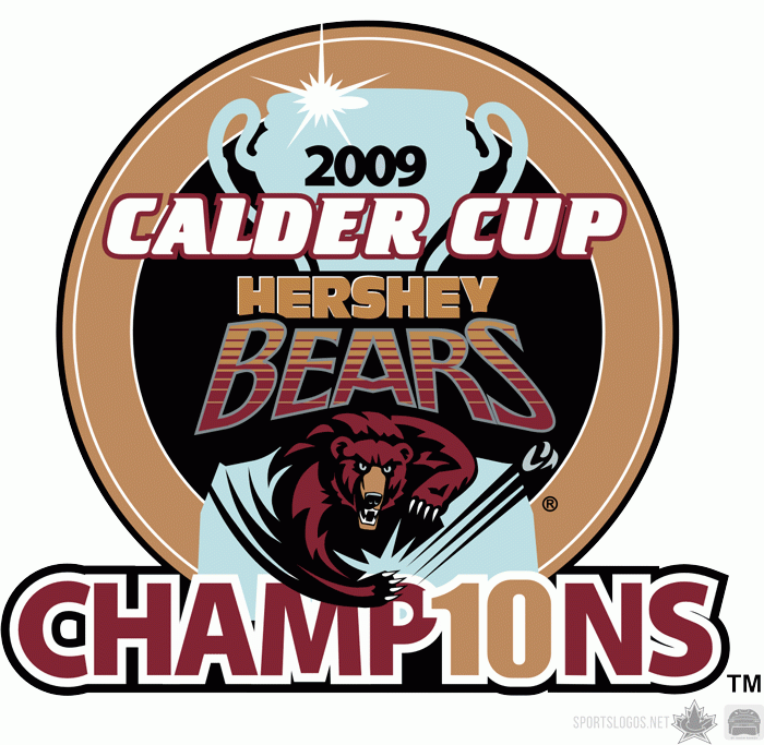 Hershey Bears 2008 09 Champion Logo iron on transfers for T-shirts